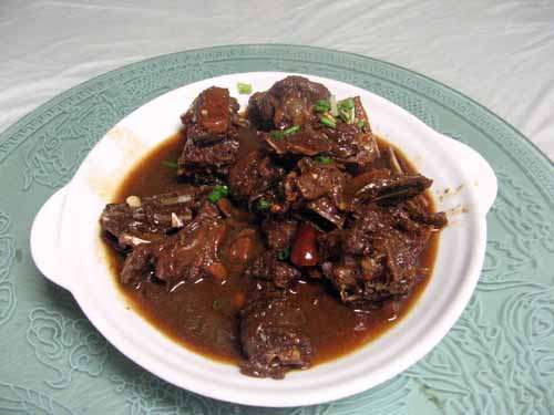 烧羊肉