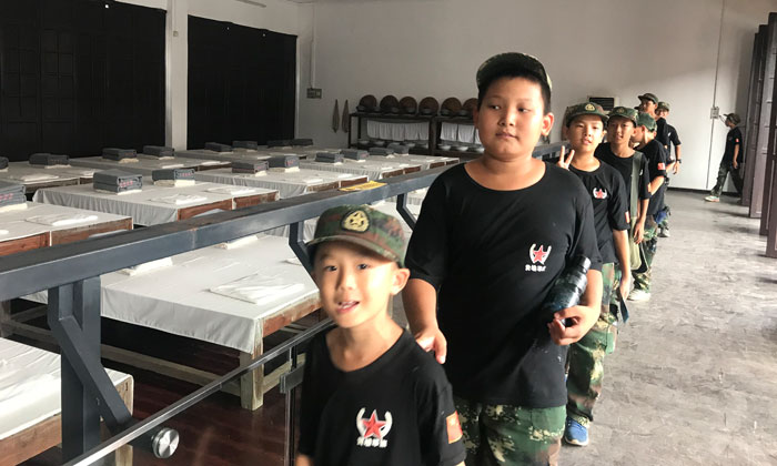 营员们回到温馨的宿舍啦