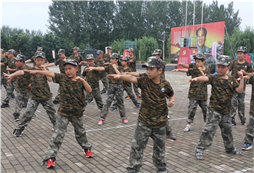 军体拳联练习