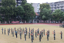 小旗手的日常训练