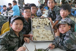 这是我们包的饺子