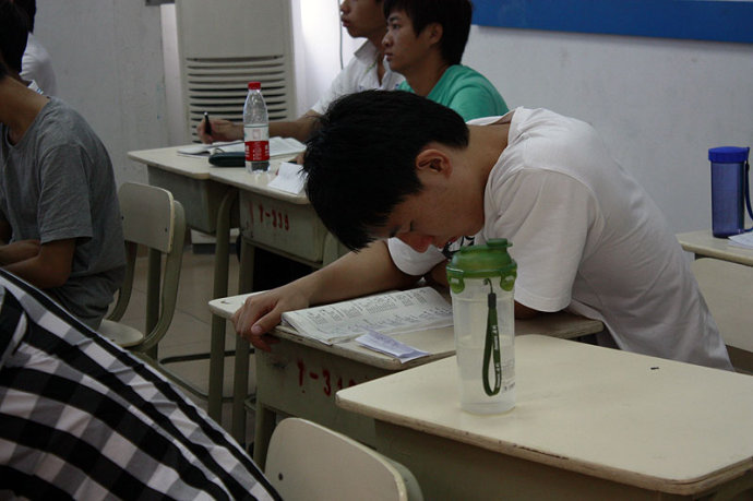 清早背书情况
