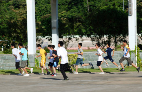 中学欢乐营之晨练篇