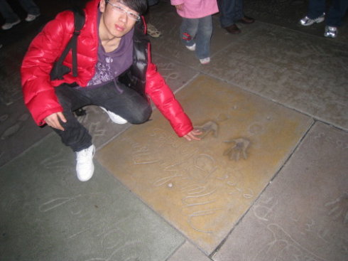 2009美国名校考察第四天环球影城 2009美国名校考察第四天环球影城