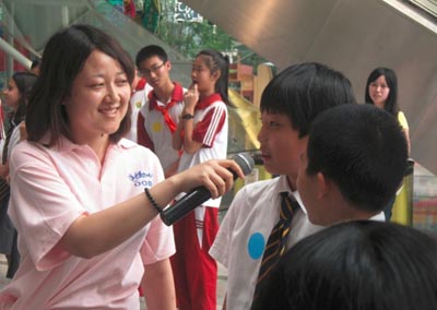 奥德曼教练做破冰游戏